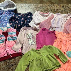 Bundle of 13 girls 6 months clothing lot